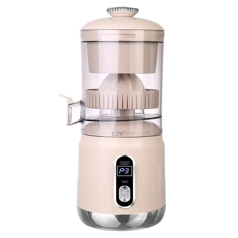 Portable Electric Juicer Mini Juice Extractor Orange Juice Machine Automatic Pulp Separation Fruit Blender Compact Travel Juice