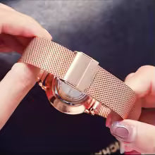 HANNAH MARTIN Women Watch Nordic Minimalist Japan Quartz Movement 3Bar Waterproof Women 36mm Full Rose Gold Dropshipping Watches
