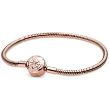 Hot Sale Wavy Heart Bangle Round Clasp Femme Love Bracelet Decoration Snake Chain Bracelet Trinkets For Women Jewelry Gift