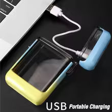 20pcs Large Capacity Cigarette Case with Tungsten Wire Cigarette Lighter USB Charging Waterproof Portable Cigarette Storage Box
