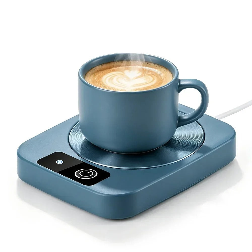 Constant Temperature Cup Warmer USB Powered, 45°C Coffee Tea Beverage Warmer for Office Home, Slim Desktop Mug Warmer