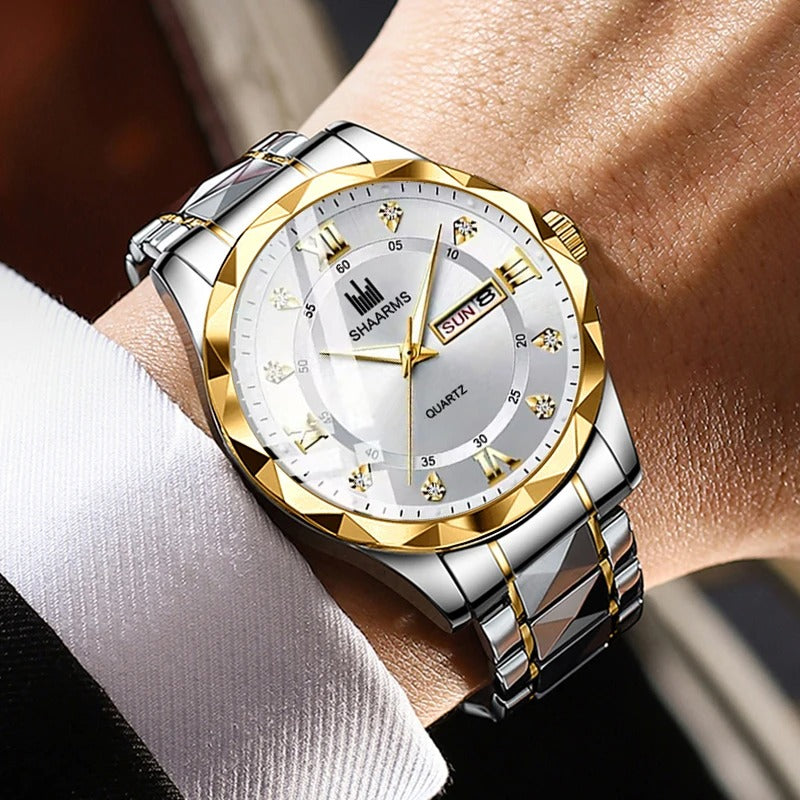 1-piece men's quartz watch with a business sports style, Valentine's Day, and New Year gifts