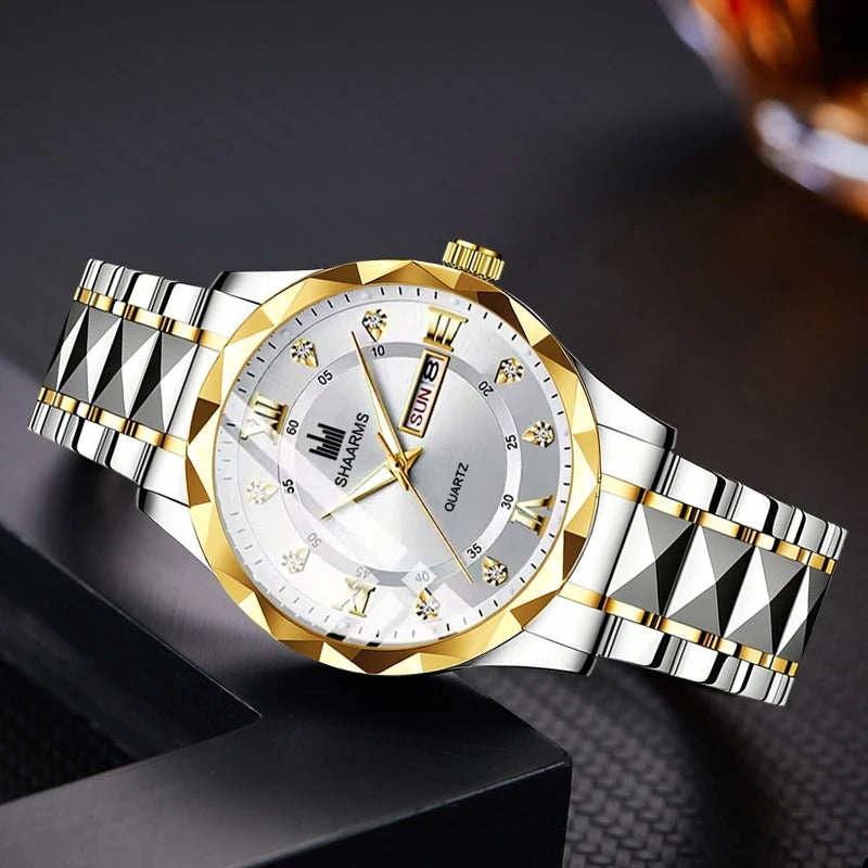 1-piece men's quartz watch with a business sports style, Valentine's Day, and New Year gifts