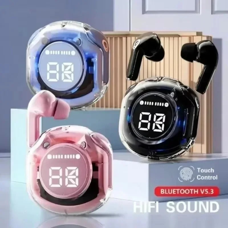 Fone Bluetooth Earbuds TWS Wireless Headphones Water-splash Bluetooth Earphones Survive Unexpected Rain Showers Gaming Headset 1 sold byShop1105224064 Store (4 | 5,000+ sold )