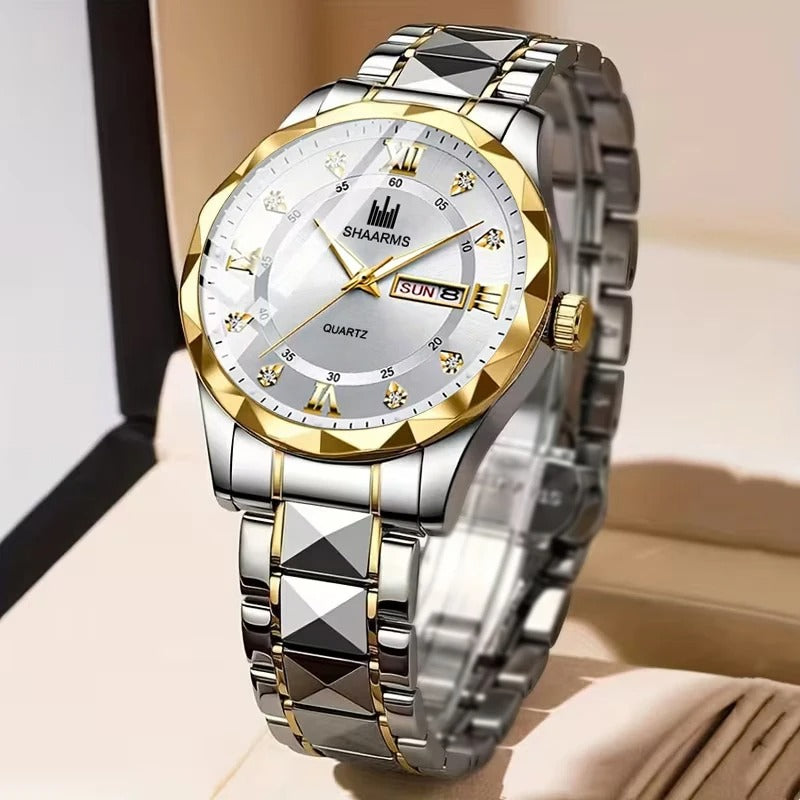 1-piece men's quartz watch with a business sports style, Valentine's Day, and New Year gifts