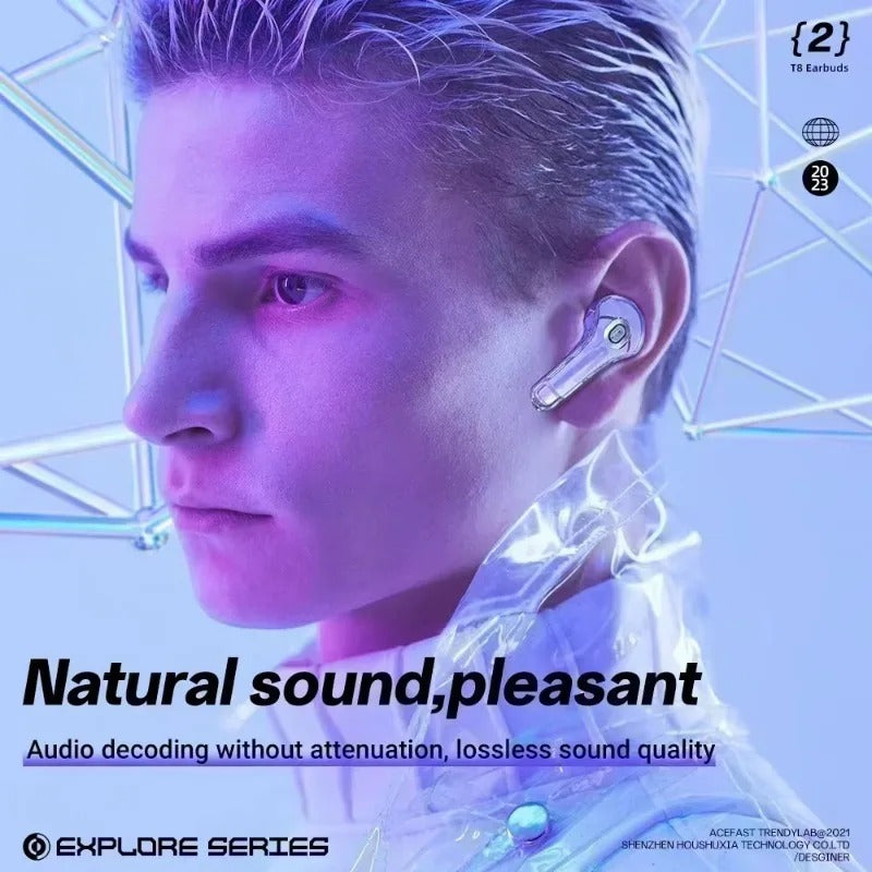 Fone Bluetooth Earbuds TWS Wireless Headphones Water-splash Bluetooth Earphones Survive Unexpected Rain Showers Gaming Headset 1 sold byShop1105224064 Store (4 | 5,000+ sold )