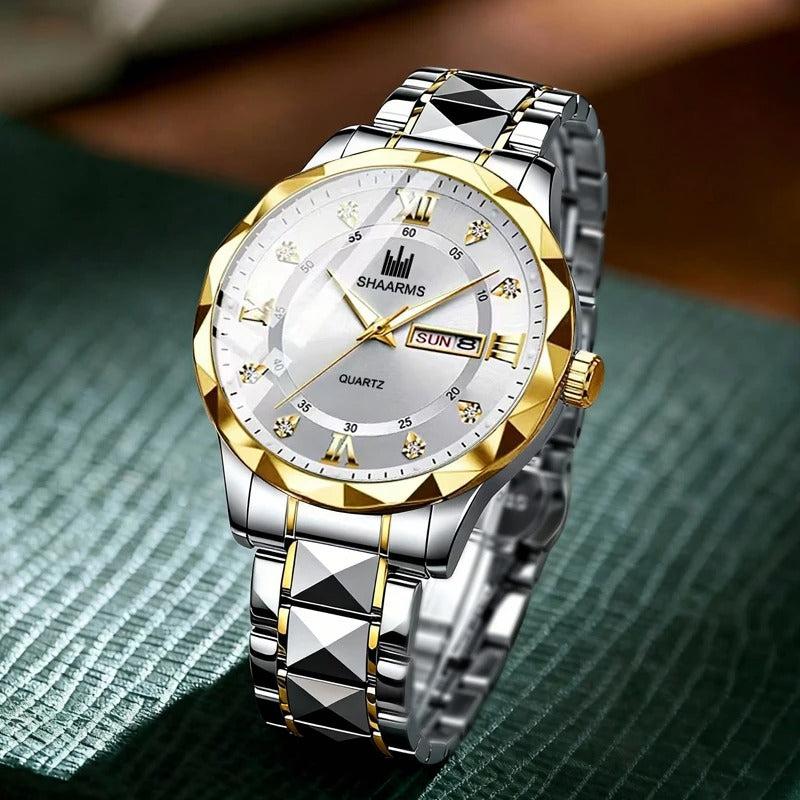 1-piece men's quartz watch with a business sports style, Valentine's Day, and New Year gifts