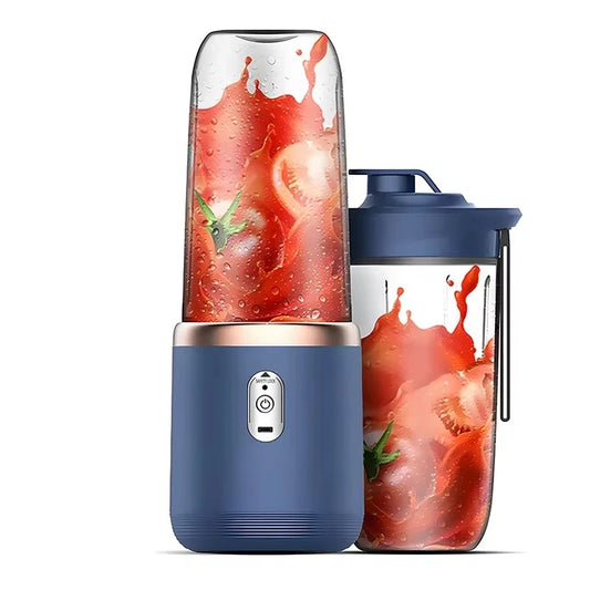 USB Personal Mini Juicer Cup Handheld Travel Blender Portable Single Double Cup for Water Bottles