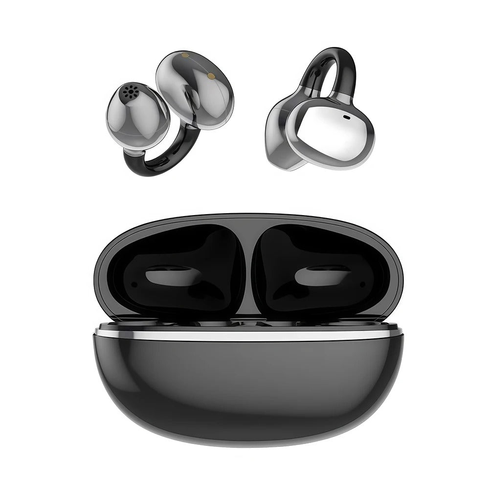 TWS Bluetooth Wireless Earphones Fone Bluetooth Earbuds Deliver Rich Stereo Details Soft Ear Pads Simple Operation for Podcasts
